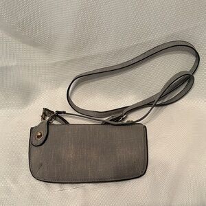 Joy Susan Gray Crossbody‎ Bag